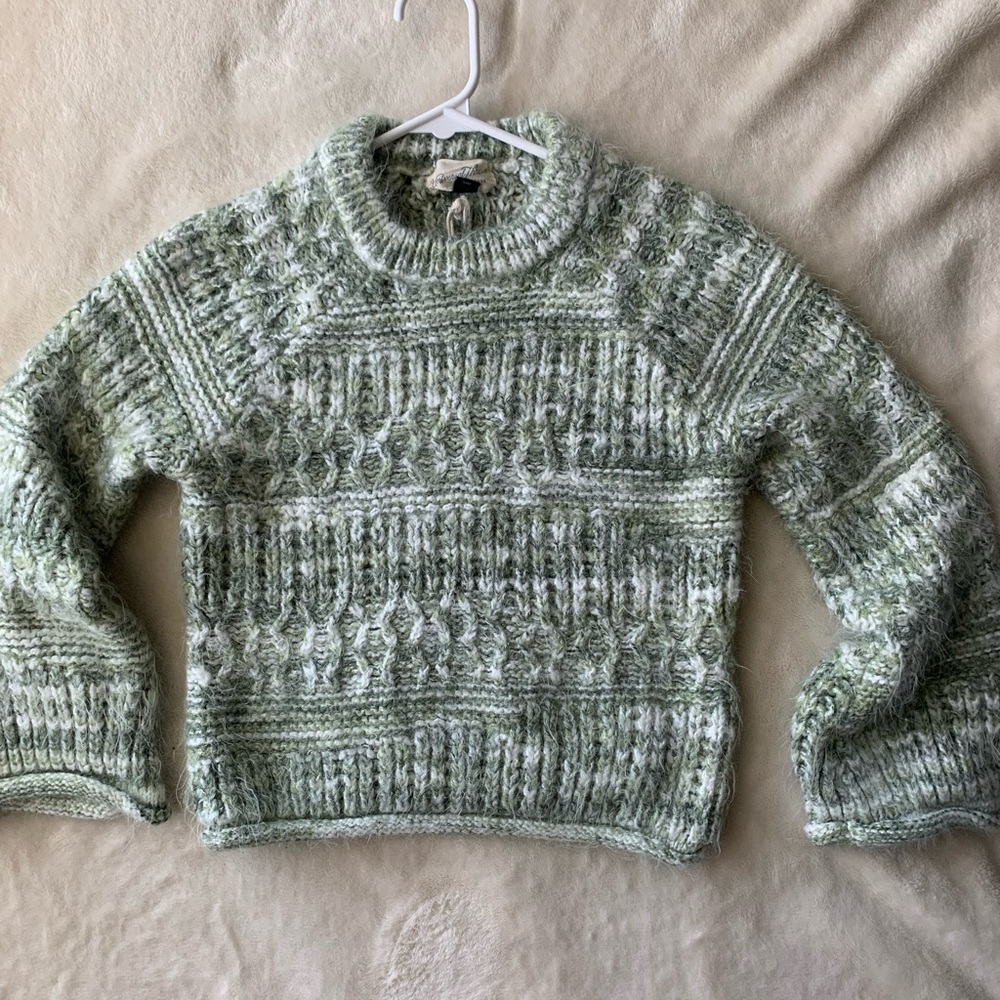 Green sweater